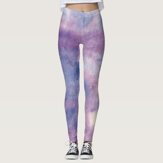 Paarse Haze II Leggings (Voorkant)