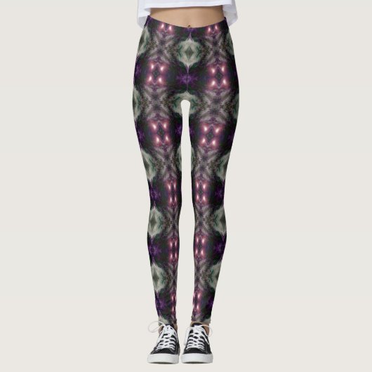 Paarse Haze Leggings (Voorkant)
