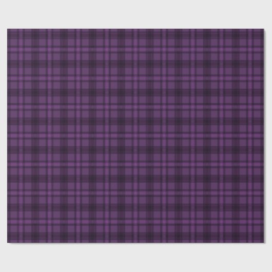 Paarse Haze Plaid inpakpapier (Vlak)