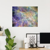 Paarse Haze Poster (Thuiskantoor)