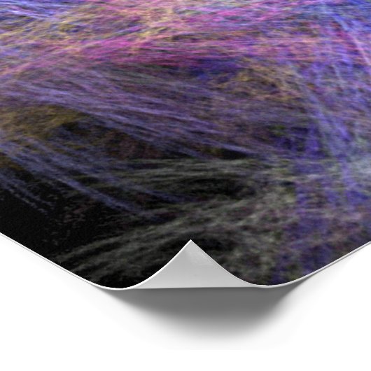 Paarse Haze Poster (Hoek)