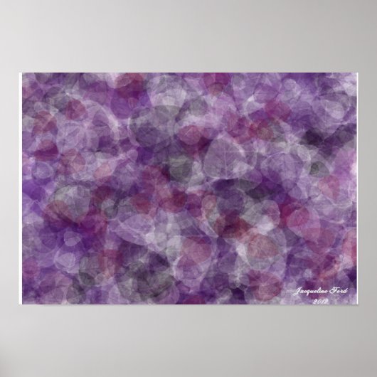 Paarse Haze Poster (Voorkant)