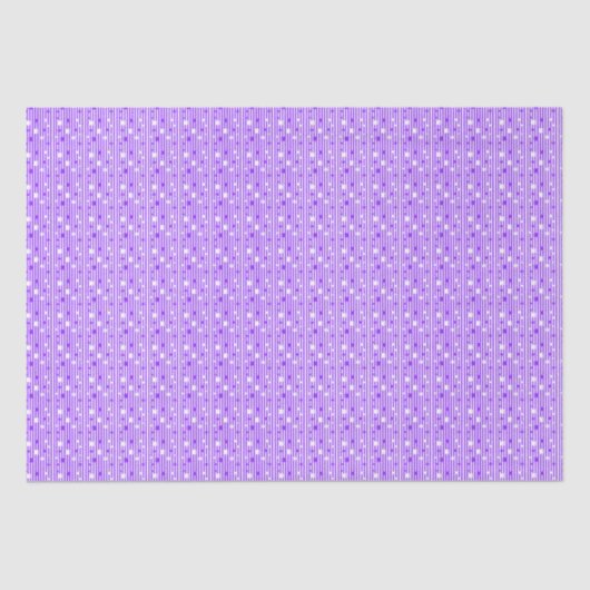 Paarse Haze Squares Tissuepapier (Voorkant)