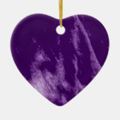  PAARSE HEART ORN KERAMISCH ORNAMENT (Voorkant)