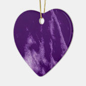  PAARSE HEART ORN KERAMISCH ORNAMENT (Links)