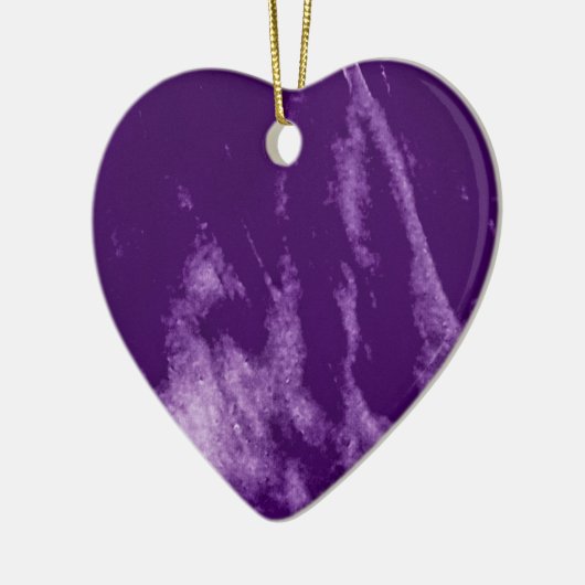  PAARSE HEART ORN KERAMISCH ORNAMENT (Links)