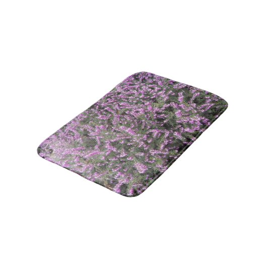  Paarse Heather Floral Badmat (Gekanteld)