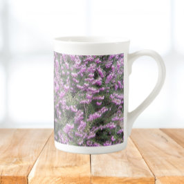  Paarse Heather Floral Porselein Kop