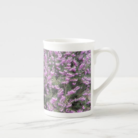 Paarse Heather Floral Porselein Kop (Rechts)