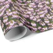 Paarse Heather Flowers Cadeaupapier (Rol Hoek)