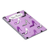  Paarse Heels Notitieboek (Rechterzijde)