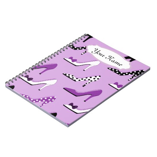  Paarse Heels Notitieboek (Linkerzijde)