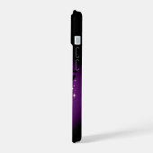 Paarse Heks Martini iPhone 15 Case (Linkerkant)