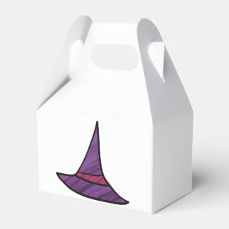 Paarse heks Pet Magic Halloween Party Favor Box Bedankdoosjes