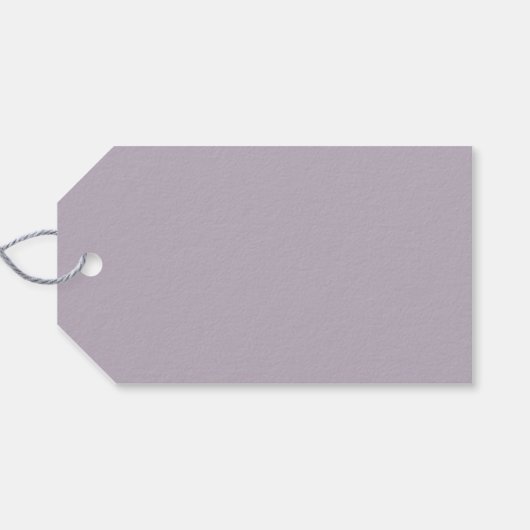 Paarse heksenpoten en spinnen blij Halloween tekst Cadeaulabel (Achterkant Horizontaal)