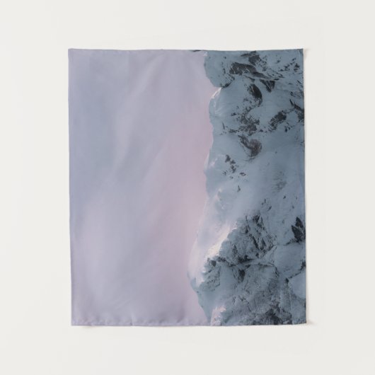 Paarse hemel over bergen wandkleed (Voorkant)