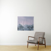 Paarse hemel over bergen wandkleed (In Situ (horizontaal))