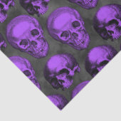 Paarse hemellichamen en zonnebloempitten, ontwerp  tissuepapier (Detail)