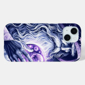 Paarse Hemelse Ruimte Starende Kristallen Bal Tove Case-Mate iPhone Case (Achterkant (horizontaal))