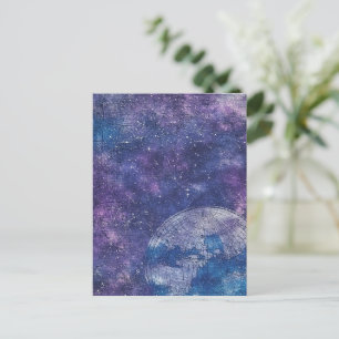  Paarse Hemelse Wereldkaart (12) Briefkaart