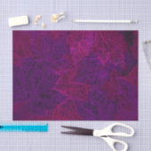Paarse herfst roze neon Dark Maple Leaves Tissuepapier (Craft)