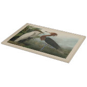 Paarse Heron Audubon-vogelschilderij Snijplank (Hoek)