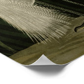 Paarse Heron Poster (Hoek)