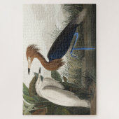 Paarse Heron uit de Amerikaanse vogelstand Legpuzzel (Verticaal)