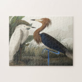 Paarse Heron uit de Amerikaanse vogelstand Legpuzzel (Horizontaal)