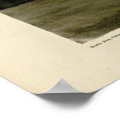 Paarse Heron - van de Amerikaanse vogels van Audub Poster (Hoek)