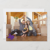 Paarse Hey Y'all - Verhuisd naar Texas Aankondiging (Achterkant)