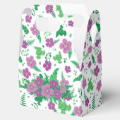 Paarse Hibiscus Bedankdoosjes (Geopend)