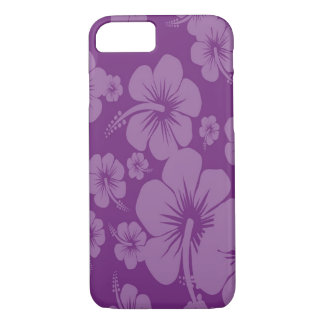 Paarse Hibiscus Hawaïaans Print Case-Mate iPhone Case