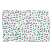 Paarse Hibiscus Kussensloop (Voorkant)