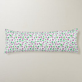 Paarse Hibiscus Lichaamskussen