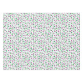 Paarse Hibiscus Tafelkleed (Voorkant (Horizontaal))