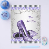 Paarse hiel-schokdemper flyer (Enkel)