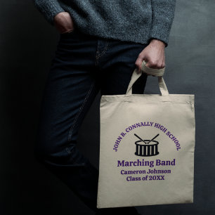 Paarse High School Marching Band  Tote Bag
