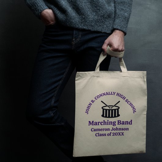 Paarse High School Marching Band  Tote Bag