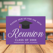 Paarse High School Reunion Custom Party