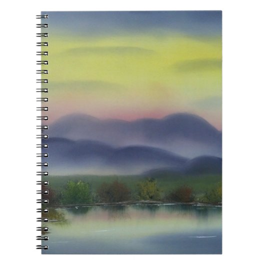 Paarse Hills Notitieboek (Voorkant)