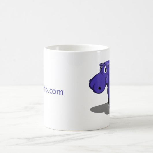 Paarse Hippo Coffee-Mok Koffiemok (Center)