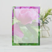 Paarse hisbiscus bloemen (Staand voorkant)