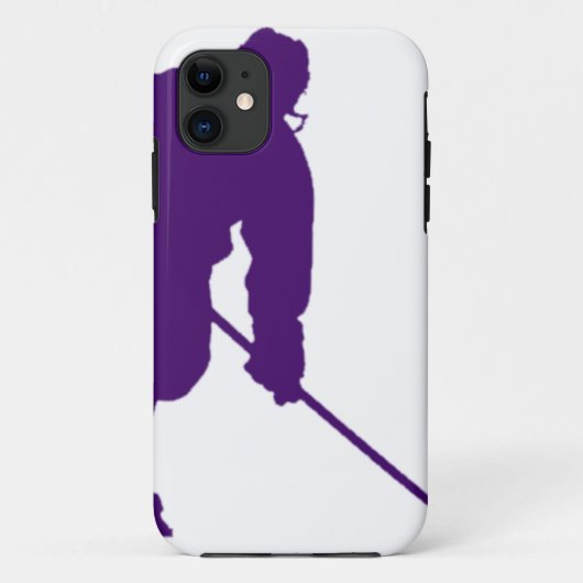 PAARSE HOCKEY PLAYER Case-Mate iPhone CASE (Achterkant)