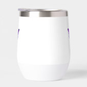  Paarse holografische vlinder waterfles (Rechts)