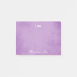  Paarse Homeschool mama Post-it® Notes