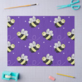 Paarse Hommels Tissuepapier (Craft)