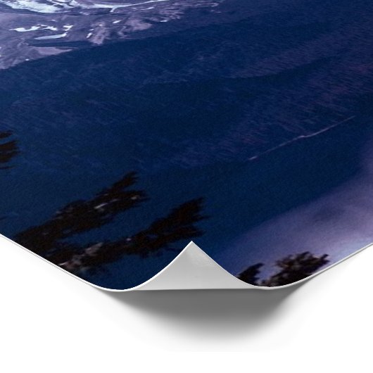 Paarse Hoogheid Poster (Hoek)