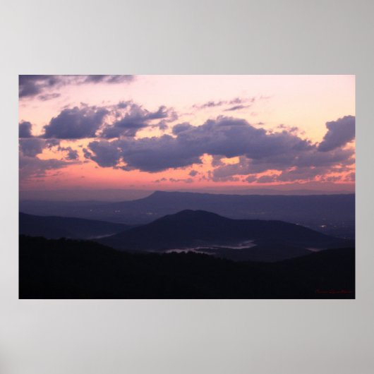 Paarse Hoogheid Poster (Voorkant)