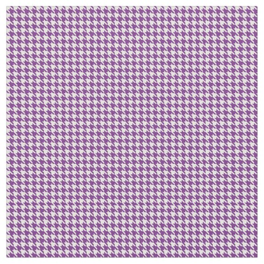 Paarse Houndstooth Abstract Stof (Close Up)